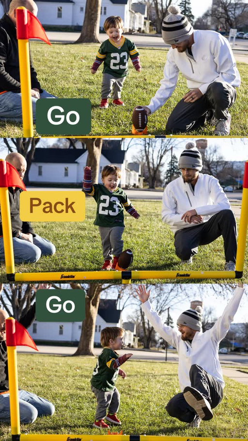 Gotta start ‘em young @packers #nfl #nflfootball #packers #gopackgo