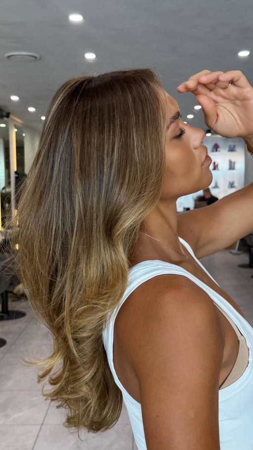 THIS COLOUR 🤤 @zalievefay 
-
#bronde #hairtransformation #hairtok #hairdresser