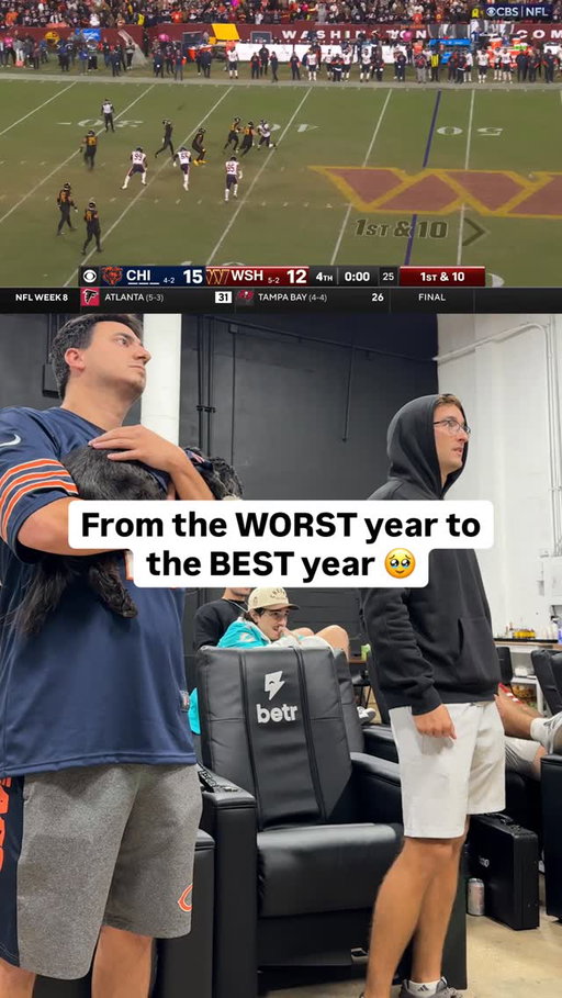 From rock bottom to BEST in the NFL 🥹

#chicagobears #chicago #nfl #nflfootball #nflplayoffs