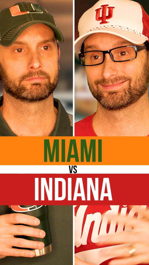 It’s the #indiana Hoosiers vs the #miami Hurricanes for the #collegefootball national championship 🔥