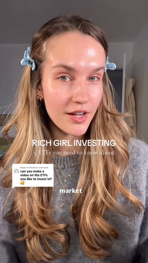 5 ETFs every rich girl loves ⬇️

because rich girls don’t pick stocks, they buy the market and move on to make more $$$🙂‍↔️

The two things you should look for in any ETF are 1) a low expense ratio and 2) liquidity, but here are a few specific ones I like for starters:

1) VTI (0.03%) — tracks the CRSP U.S. Total Market Index 
Gives you total U.S. stock market exposure (thousands of companies), which is a great “core” holding

2) VOO (0.03%) — tracks the S&P 500 Index 
These are the top 500 U.S. companies - overlaps a lot with VTI so you may not want both

3) VXUS (0.05%) — tracks the FTSE Global All Cap ex U.S. Index 
Comprised of about ~8,500 companies outside the U.S., so great international diversification especially if you hold VTI or VOO

4) VUG (0.04%) — tracks the CRSP U.S. Large Cap Growth Index 
A slightly riskier, growth play - technically diversified across industries but is more tech-heavy. If you're young or just want to be more aggressive with your portfolio, this is great! 

5) VWO (0.07%) — tracks the FTSE Emerging Markets All Cap China A Inclusion Index 
Gives you exposure to emerging markets exposure - higher risk than broad international (VXUS) but still diversified vs picking individual stocks in these markets!

Disclaimer: this is NOT financial advice, purely education!!!

#finance101 #beginnerfinancetips #richgirlhabits #beginnerinvestingtips #investingforwomen