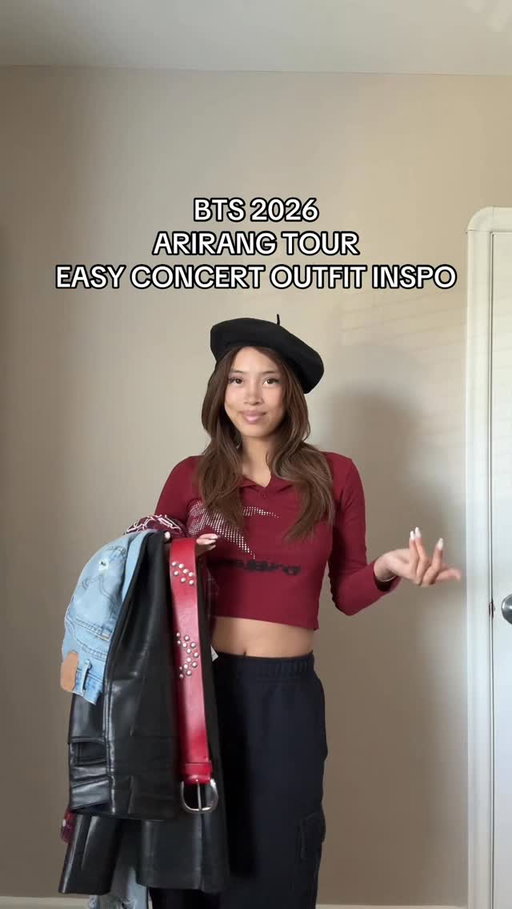 EASY BTS TOUR OUTFITS!! i have a brand new BTS tour outfit vid coming soon 👀

@bts.bighitofficial 

•
•
•
•
•
•
•
BTS, BTS 206 tour, BTS world tour, BTS arirang, BTS outfits, BTS concert, kpop, kpop outfit, 

#bts #btsworldtour #btsarirang #btsoutfit #kpop