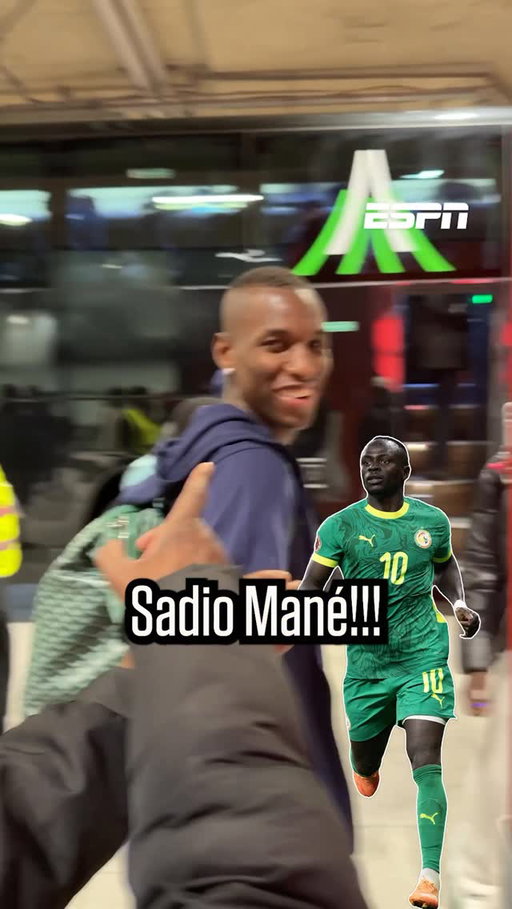 Nicolas Jackson picking his Senegalese teammate Sadio Mané as his African GOAT! 🇸🇳🐐