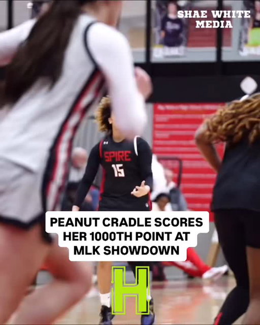 Peanut reached a major milestone at the MLK Showdown, scoring her 1,000th career point in front of a packed crowd. A true bucket-getter with confidence, composure, and nonstop energy, Peanut continues to prove why she’s one of the most exciting players to watch. Big moments, big stages, and big performances — the grind is paying off.