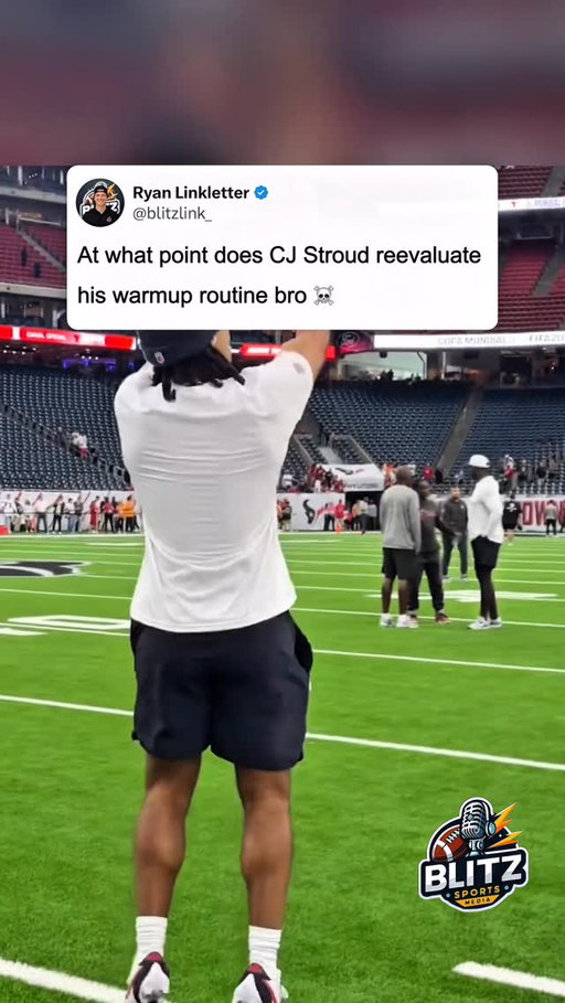 Might be time for CJ Stroud to make some changes in his pregame routine ☠️

#cjstroud #texans #nfl