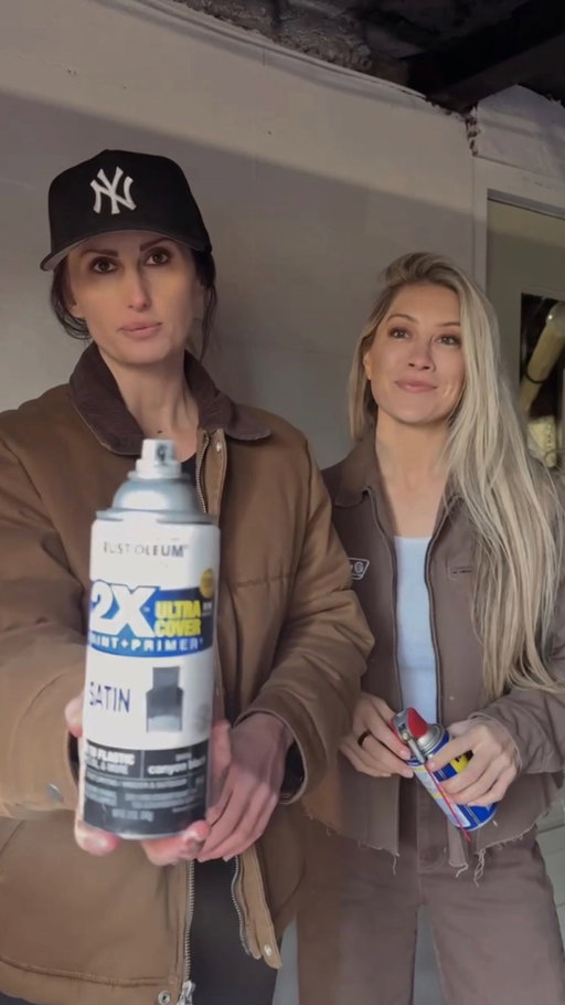 Quick tip for spray painting hard to reach places using a WD-40 can.
Make sure to give it a good test spray before and after to prevent any unwanted residue. 

EDIT FOR THOSE CONCERNED: The ivy is not accessible to the dogs and everything is getting pulled anyways - thanks! 😉
#diy #hacks #diy #homeimprovement #paint