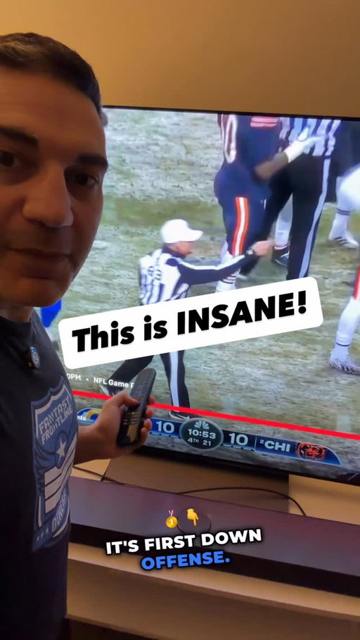 This is the EXACT same play from yesterday’s Bills game! The WR caught the ball and was down by contact and then the ball came out! 

The Rams got the ball back, the Bills did not! 

Make it make sense NFL! 

#nflfootball #rams #bears #nflnews