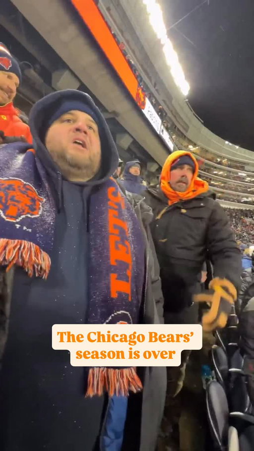 The Chicago Bears miraculous season has come to an end. Pain.