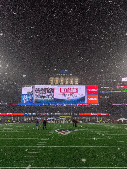 Goodnight @gillettestadium… it’s been a fun one ✌️