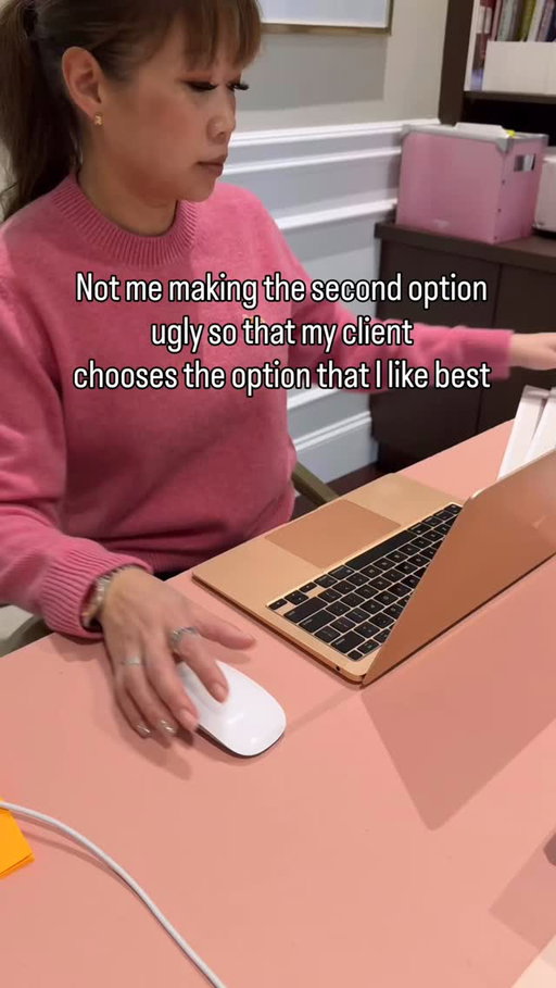 Jokes aside, I learned the hard way….don’t ever include anything in your proposal that you cannot live with. For some reason or another the one that were on the fence about is almost always the one the client will pick. It must be a Murphy’s Law or something!

Anyone else can relate? 

#designerproblems #interiordesignlife #interiordesigner #funny #interiordesigntrends