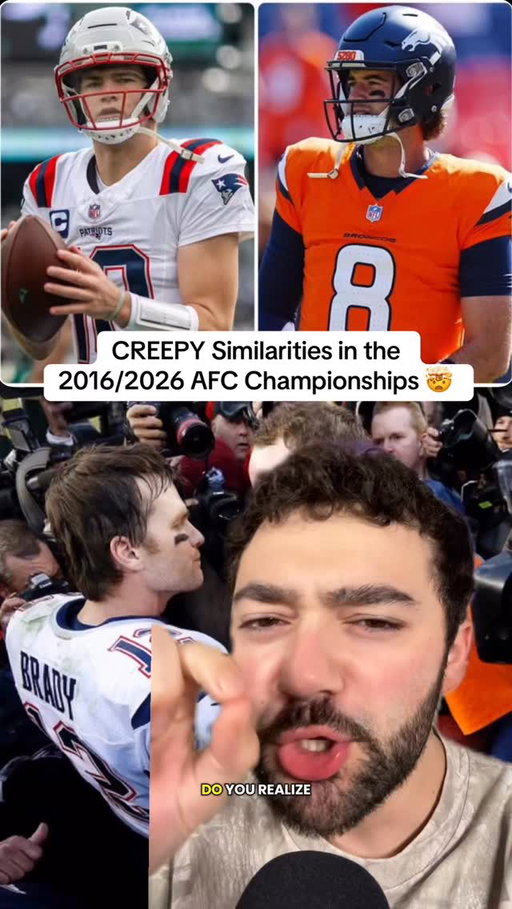 The 2016 + 2026 AFC Championships are ODDLY Similar 🤯🤯🤯 #nfl #football #nflplayoffs