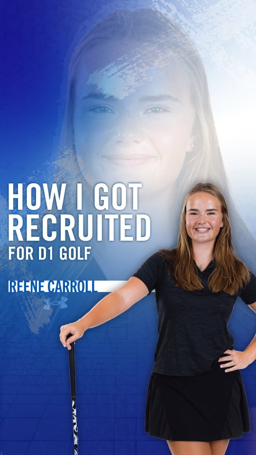 D1 golf commit, Reene Carroll, took full advantage of all of the tools available to her from both NCSA and IMG Academy to find her best fit at the college level.

Learn more about how Reene’s story and how she was able to find the right school for her! #recruiting #ncsacommit #golf