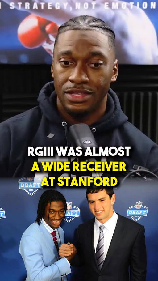 The wildest story about RG3’s career before the NFL…. 

He was almost a WR at Stanford 😳

#cfb #collegefootball #rg3