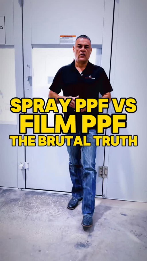 Spray PPF VS Film PPF ❌ The BRUTAL Truth
