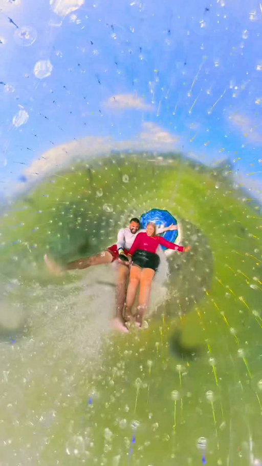 follow @georgeandcris for travel inspo 😍

Who would you ride this with?! 🎢 details 👇

🤗 Send this to your travel buddy!

📍Rotorua New Zealand @zorb.rotorua 

🐹 Did you know you can roll down a massive hill inside a giant inflatable ball in New Zealand?! ZORB is one of New Zealand’s most iconic bucket list experiences. Spinning, bouncing, and laughing your way downhill in a transparent orb. It basically feels like you’re in a hamster ball water slide. 😂

🏷️ Price: We did the “four ride combo” for NZ$155 / US$100 but there are several other packages on their website. 

#newzealand #bucketlisttravel #newzealandtrip #adrenalinejunkie travel