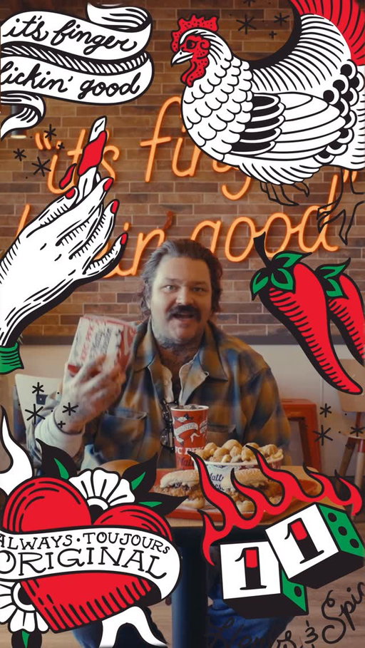 IT’S HERE CANADA!!! COME GET IT. @KFC_CANADA & ME…IT’S FINGER LICKIN’ GOOOOOOOOD!