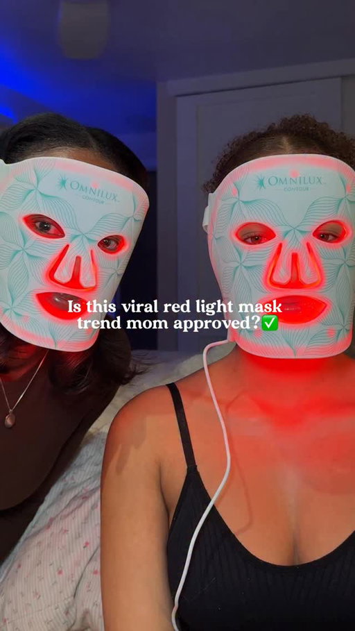Is the viral @omniluxled red light mask trend mom approved👀

SPOILER: it ABSOLUTELY is!! My mom has been loving her results. The process is super easy, 10 minute sessions every other night and the results speak for themselves. More radiant skin, products actually penetrating your skin barrier so you can actually SEE results, reducing the appearance of fine lines, and much more!! 

If you want glowy, radiant skin in 2026, let this be your SIGNNNN✨🤍

Product: @omniluxled red light contour mask