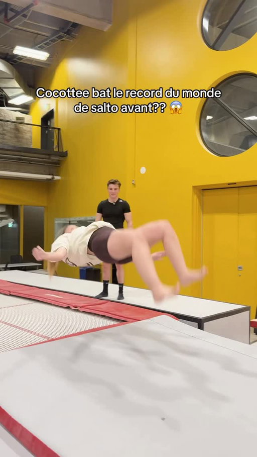 Dernier défi avec Félix Dolci en gymnastique 🤸‍♀️ #gymnastique