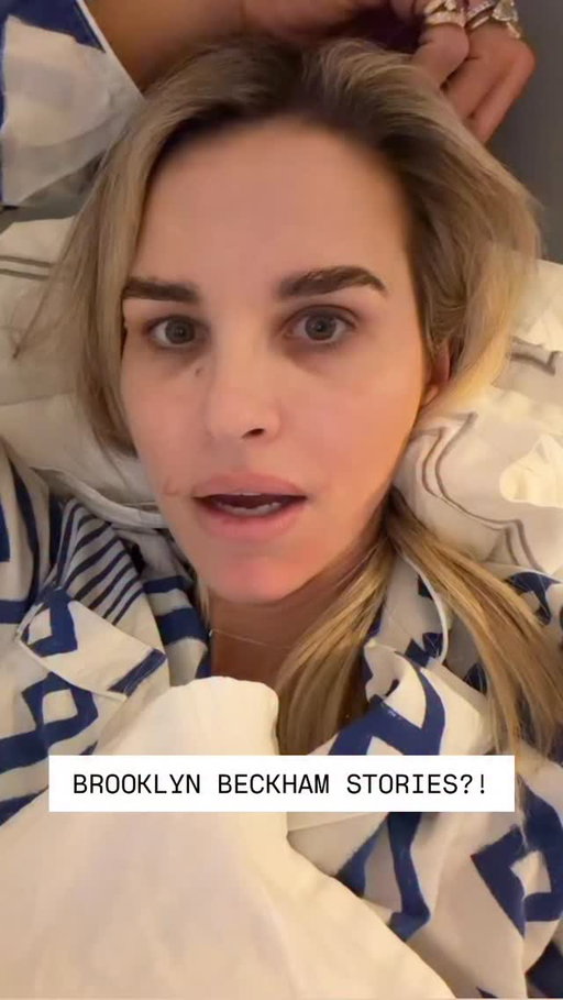 BROOKLYN BECKHAM STORIES! 
Obviously covering this on the pod but initial thoughts?????