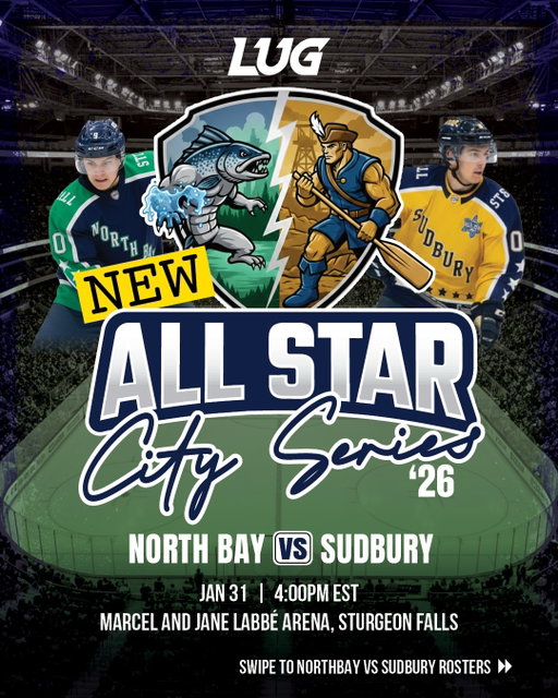 Introducing our 2026 North Bay VS Sudbury ASG City Series Roster🔥🚂
