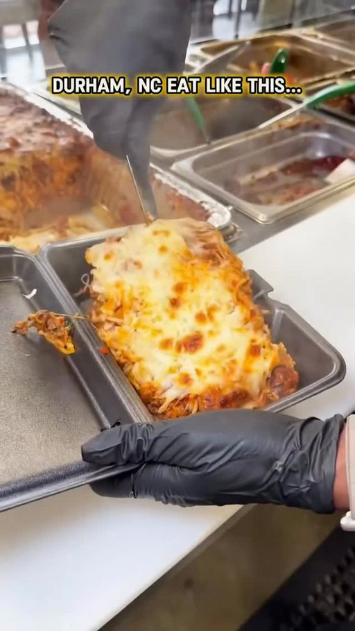 🗣️ Who needs the address 👀? Durham be eating GOOD! This one hit 3.1M on FB!