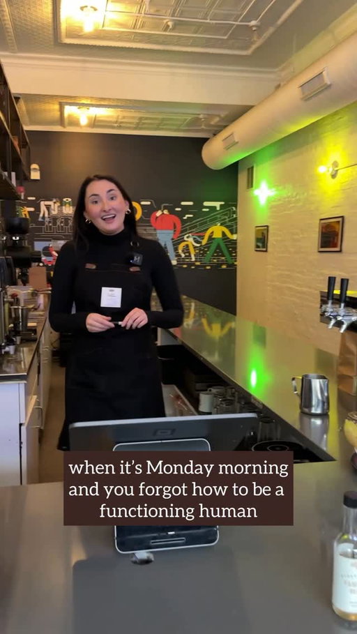 If it’s before 8am don’t expect me to be able to string a complete, coherent sentence together 

#barista