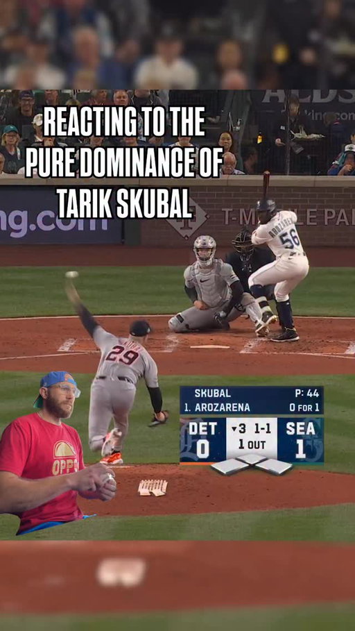 Tarik Skubal is UNFAIR 🫨

Reacting to Skubal Game 5 ALDS 

Shirt Swag - @srbats 
Hat Swag - @morningbaseball