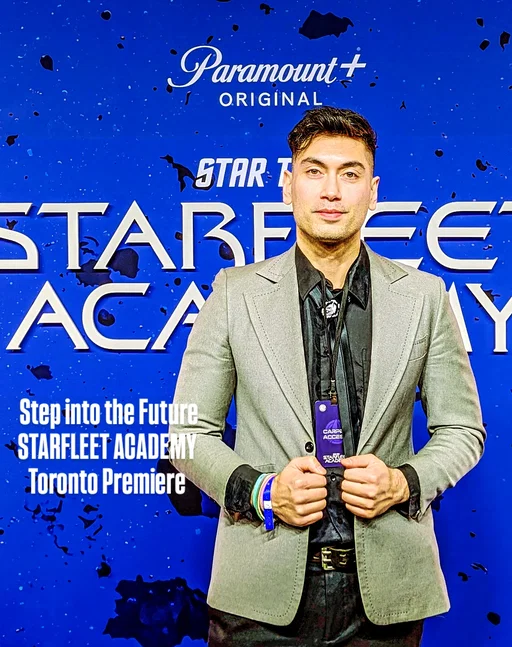 Had an amazing time at the 
STARFLEET ACADEMY premiere in Toronto. 
There was a screening of Episode 1, which was AMAZING!! Followed by a Q & A with showrunner Alex Kurtzman and the cast. 
Found out Sandro Rosta who plays Caleb Mir on the show is a Toronto native. 
That was followed by an after event that was out of this World! 

Make sure to stream STARFLEET ACADEMY exclusively on Paramount+ Canada.

Thank you to @paramountplusca for hosting the event 🙏@pinkdreams.inc @fityourstyle 

#paramountplusca #starfleetacademy #brandpartner #newshow
