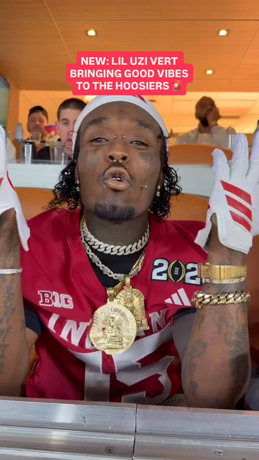 LIL UZI VERT = CERTIFIED HOOSIERS FAN 🚨 

@liluzivert x @visitourmedia 😤

#collegefootball #hoosiers #liluzivert