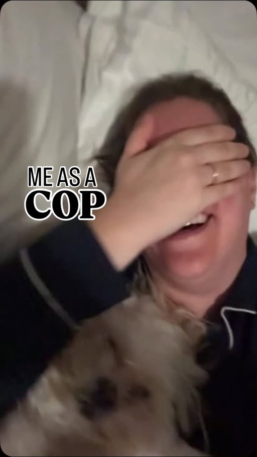 Hands down, that would be me! Some of us just can’t have access to sparkly, zappy things. 😂 😂 

👉 Like. Share. Follow. 👈

#policehumor #funnyfail #viralreels