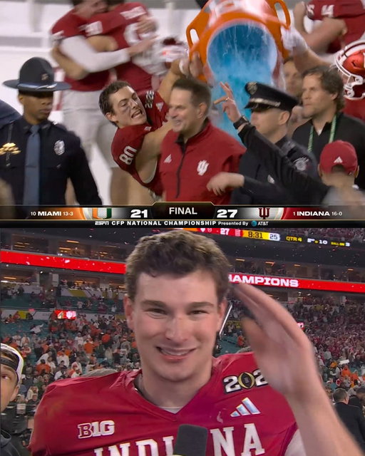 INDIANA WINS ITS FIRST EVER NATIONAL CHAMPIONSHIP 🏆
#NationalChampionship