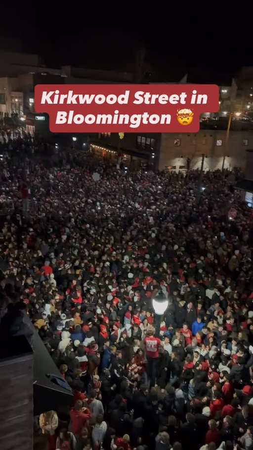Unreal scene in Bloomington right now 😱