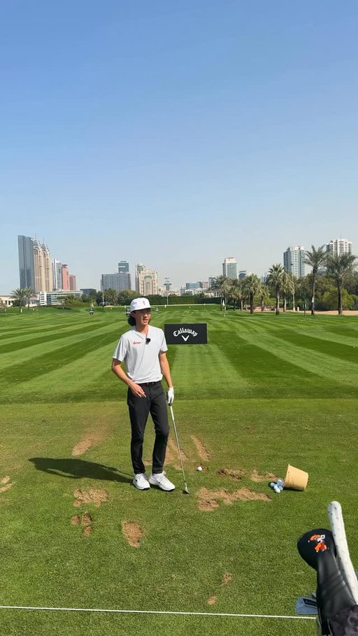 A debut Tour event for the latest Amateur Champion 🤝
#HeroDubaiDesertClassic | #RolexSeries