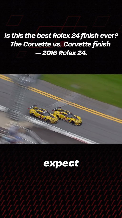 Is this the best Rolex 24 At DAYTONA finish ever!? Corvette vs. Corvette to the line!

#IMSA #Rolex24 #DAYTONA #TeamChevy #Corvette