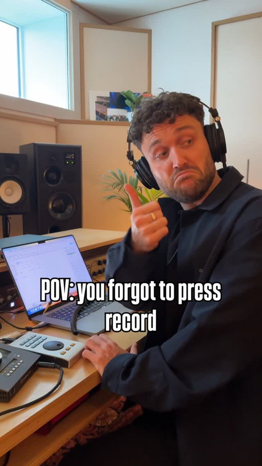 Should i have pressed record?