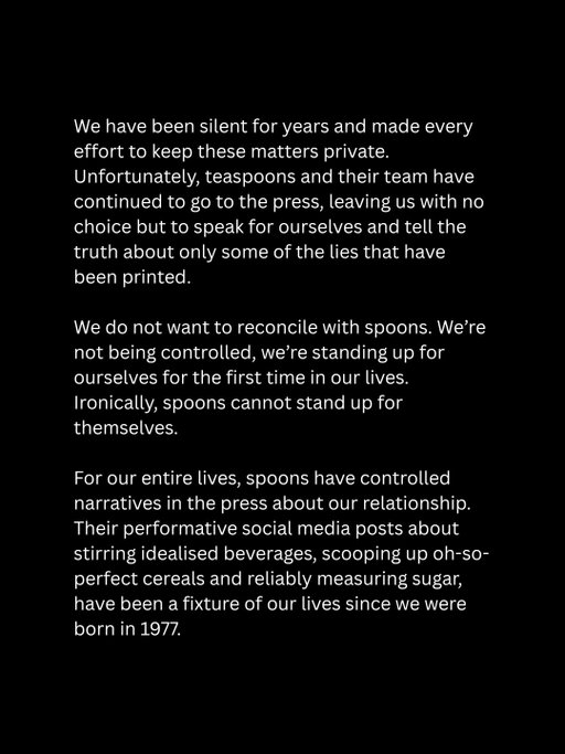 Time to break our silence.