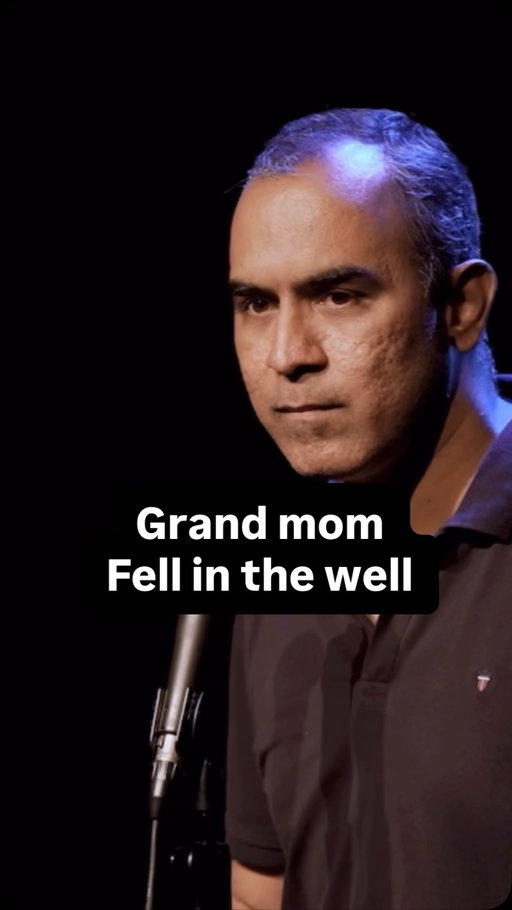 Grand mom fell in the well 

#instagood #standupcomedy #comedy #reelsinstagram #instagram 

[stand up comedy, comedy, fun, grand mom, family, marriage ]