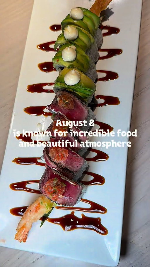 Eating at August 8 has its privileges.

WHAT: August 8 boasts Incredible food, beautiful atmosphere, and service that makes you feel genuinely appreciated. 

WHY YOU SHOULD GO: In addition, the upgraded membership takes it to the next level, with exclusive perks and thoughtful surprises (including a special birthday dessert).

Whether you’re celebrating something special or just want an elevated dining experience, August 8 always delivers. Save this spot for your next night out. 

@august8restaurant 
📍Multiple locations across Hamilton & the GTA
.
.
.
.
.
#August8 #AYCE #AllYouCanEat #TorontoEats #membership