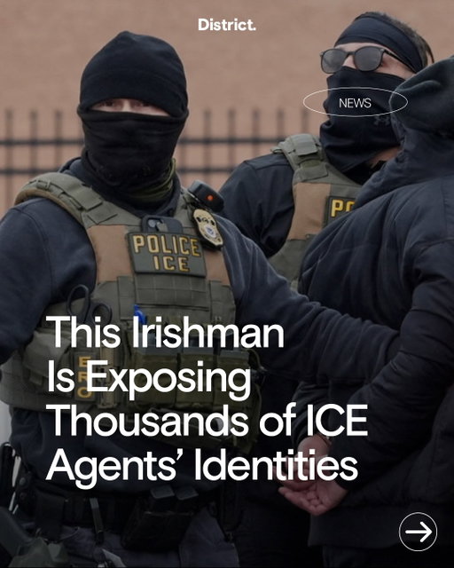 Dominick Skinner is the Irishman behind thousands of leaks relating to ICE agents identities. He has led a group 500 strong of vigilantes, to hold the government body accountable.

🖊️: @dray.morgan