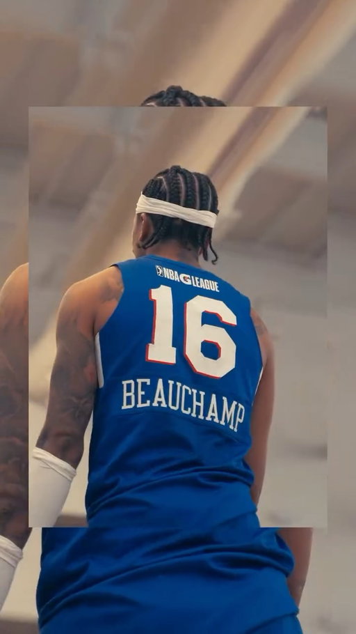 our frontrunner for the frontcourt. ⚡️

help us get MarJon Beauchamp to the @nbagleague Next Up Game! click the link in our bio to vote today.🗳️