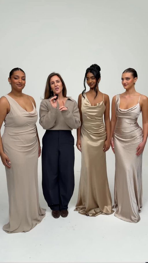 Meet Taupe🤎🥥✨ This is probably the most difficult colour for us to get right for you. You wanted a champagne, oyster, warm neutrals in a matte fabric. So here it is! Tag a bride who needs to see