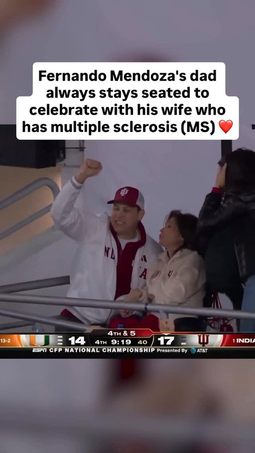 Fernando’s mom, Elsa, is in a wheelchair, so Fernando Sr. doesn’t stand up to celebrate 🥲