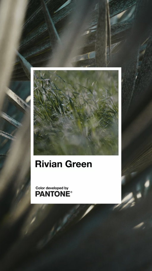 Introducing Rivian Green—a color that reflects connection and harmony with the planet and our commitment to leaving it better for generations to come.

Created in collaboration with @Pantone, this signature green was thoughtfully refined to live comfortably in nature and stand out on its own.

Inspired by the green tones found in our manufacturing process, Rivian Green balances the tension between engineering and nature, evolving our original Launch Green into an enduring pillar of the brand.

Explore the story behind the color and our partnership with Pantone.

Link in bio.