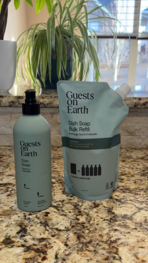 I won’t pretend to have it all together. I honestly have no idea how some moms do it! I love cleaning, but it’s never ending 🙃🙃 

I do love a good reset in my home though, and am especially loving these new products from @guestsonearth — nontoxic and they smell amazing 👏🏻