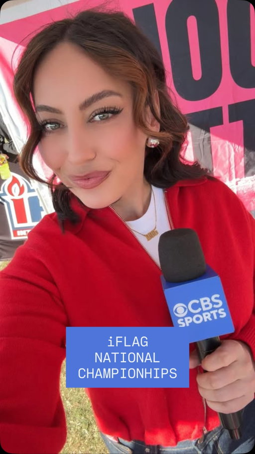 Listen… sometimes all you have to do is ask.

Had so much fun with @iflagfb and @cbssports this weekend telling stories and talking to some of the best flag players in the WORLD! 

See you next year! Xo