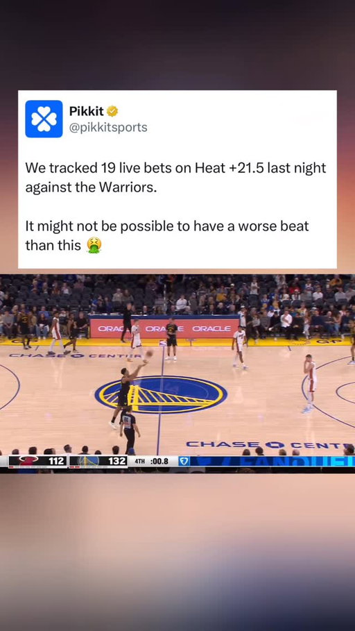 Could you imagine losing a bet like this? 🫠

#nba #miamiheat #goldenstatewarriors