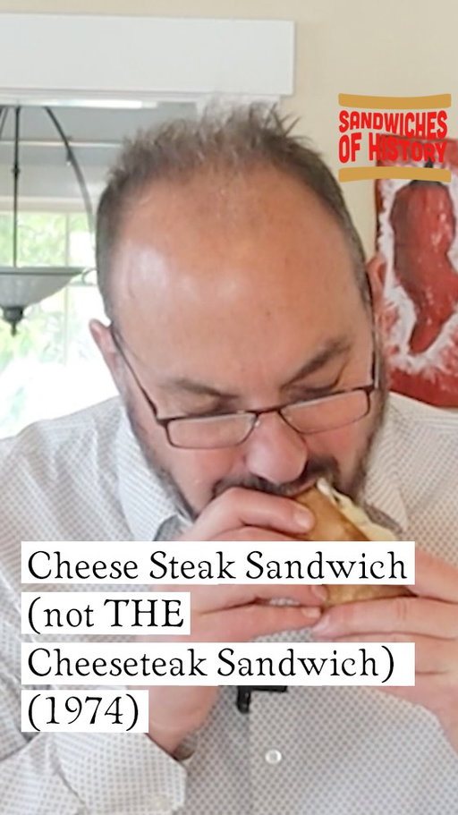 Today’s Cheese Steak Sandwich (not THE Cheesesteak Sandwich) is a very 1970s affair. Which makes sense given that it comes from Williams’ Sandwich Recipes published in 1974. Still, it does sound pretty tasty…for 1974.

Snag some Sandwiches of History hoodies, t-shirts, beanies, and more! 
https://www.sandwichesofhistory.com/merch
—————————————————————
Sign up for my weekly recap email!
https://sandwichesofhistory.substack.com/
—————————————————————
Buy your copy of Sandwiches of History: The Cookbook!
https://geni.us/SandwichesofHistory
—————————————————————

#CheeseSteakSandwich #sandwichgram #oddsandwiches #sandwichesofhistory #historicsandwiches  oldsandwiches oldrecipes sandwichesofinstagram WilliamsSandwichRecipes 1974