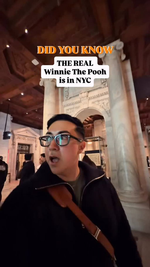 THE REAL Winnie The Pooh is at The New York Public Library, and you can see him for FREE.