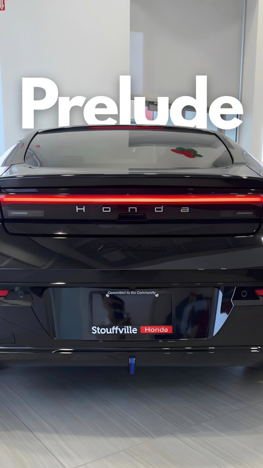 After 20 years, the 2026 Honda prelude is back on Canadian soil. Visit us at Stouffville Honda to see the 2026 Prelude in person. 

📍 Stouffville Honda