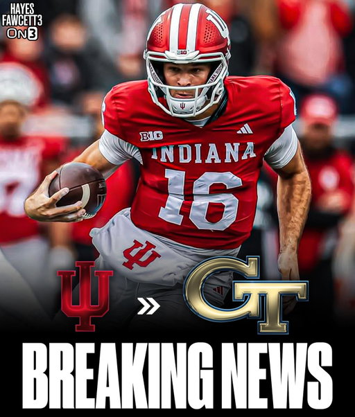 BREAKING: Indiana transfer QB Alberto Mendoza has Committed to Georgia Tech, he tells @On3

He’s the younger brother of Heisman Trophy winner and National Champion Fernando Mendoza